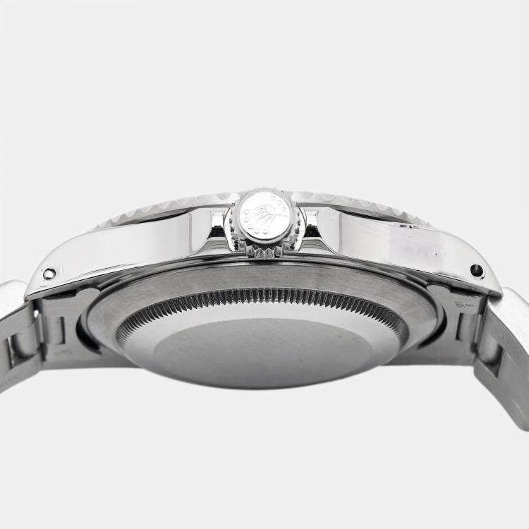 Rolex Black Stainless Steel Submariner 14060 Men's Wristwatch 40 mm