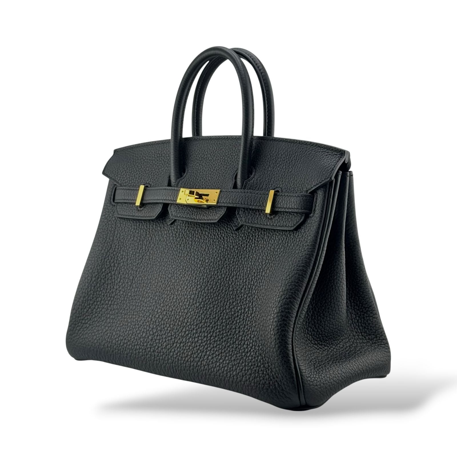 Hermes Birkin 25 Black Togo GHW