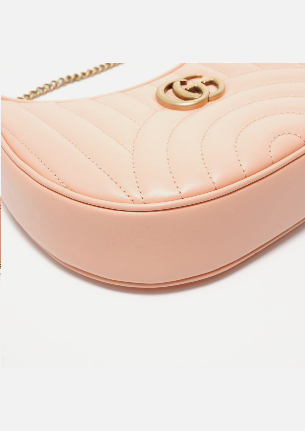 GUCCI GG Marmont 2-way Hobo Shoulder Bag pink