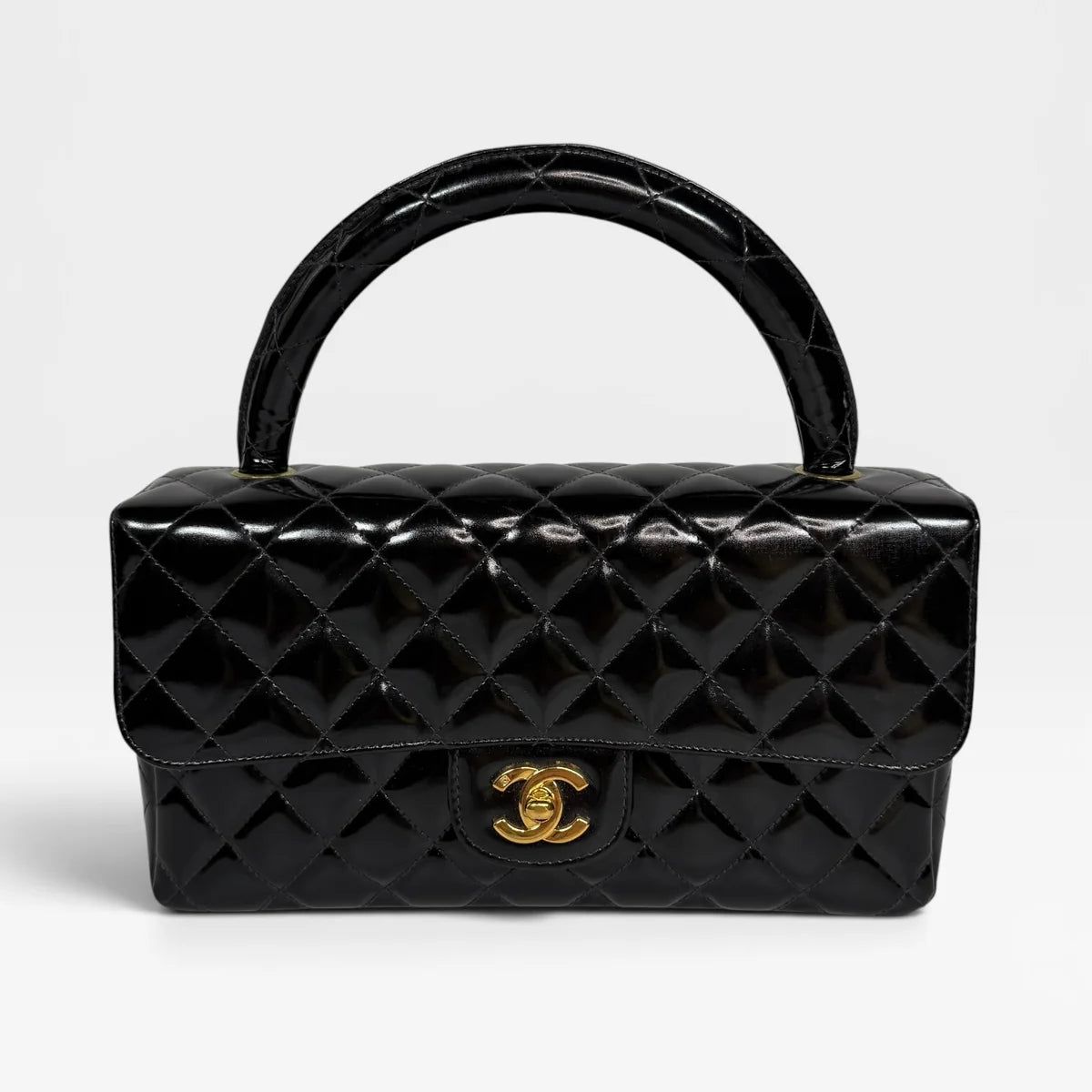 CHANEL VINTAGE KELLY TOP HANDLE BAG