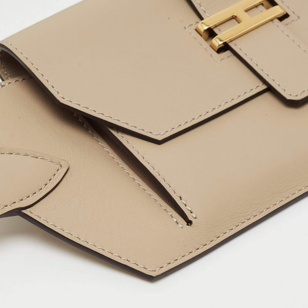 Hermes Elan Pocket 24 Trench Swift Leather Belt Bag