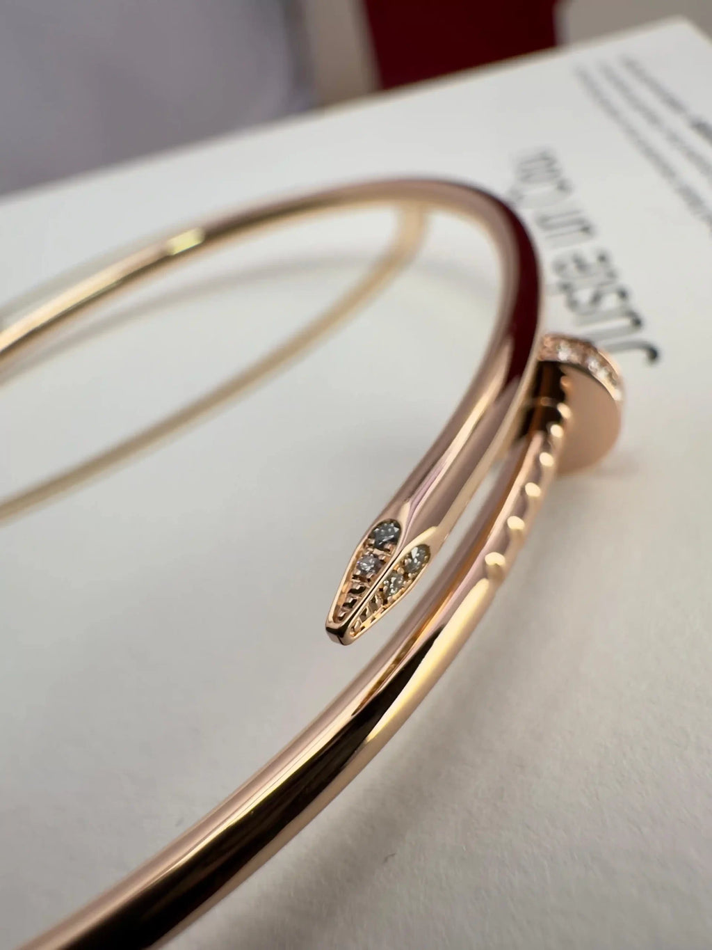 Cartier Juste Un Clou Diamonds Bracelet Size 19