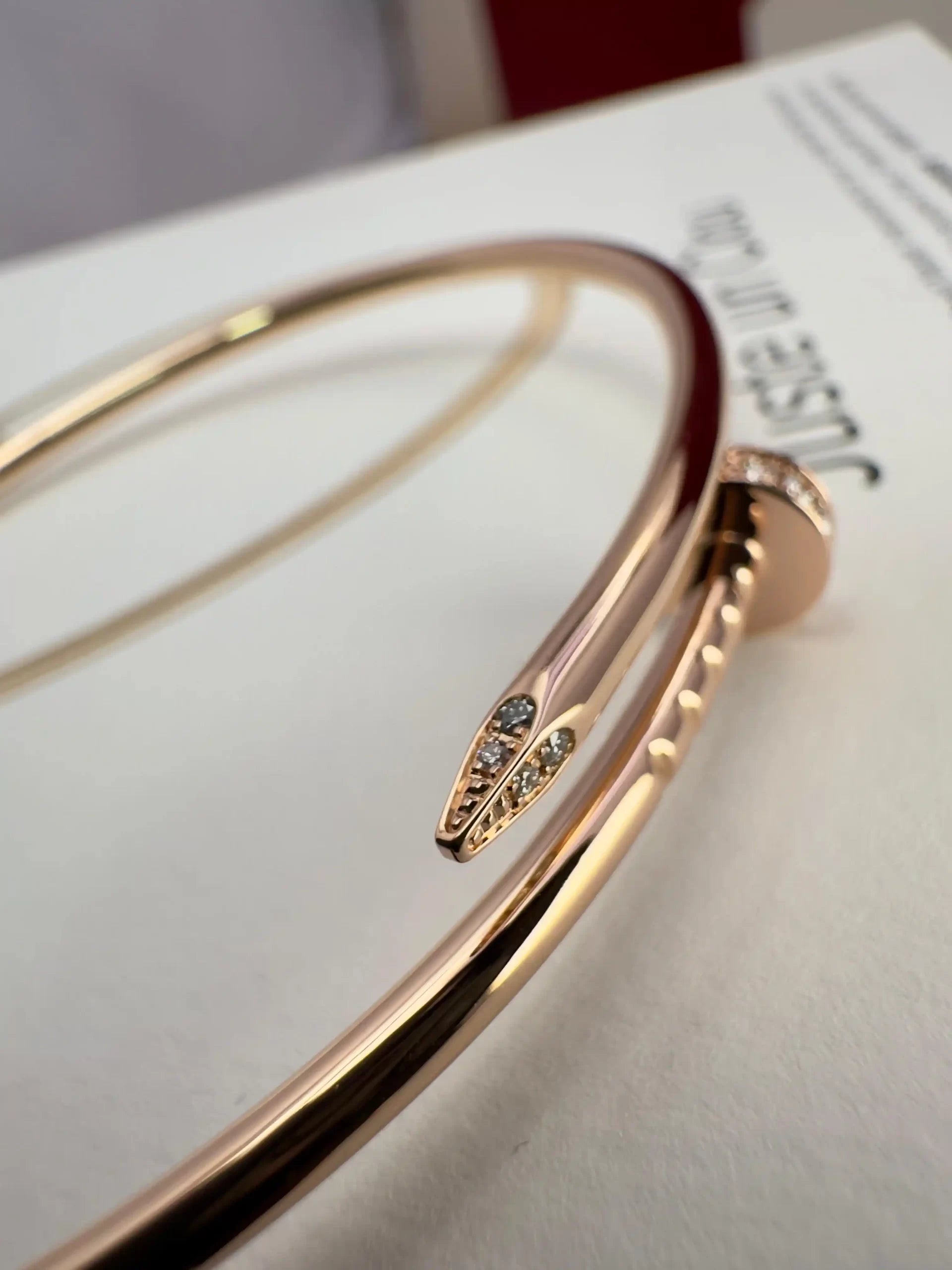 Cartier Juste Un Clou Diamonds Bracelet Size 19