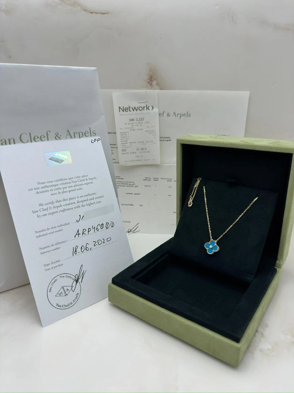 Van Cleef And Arpels Vintage Alhambra Holiday Pendant