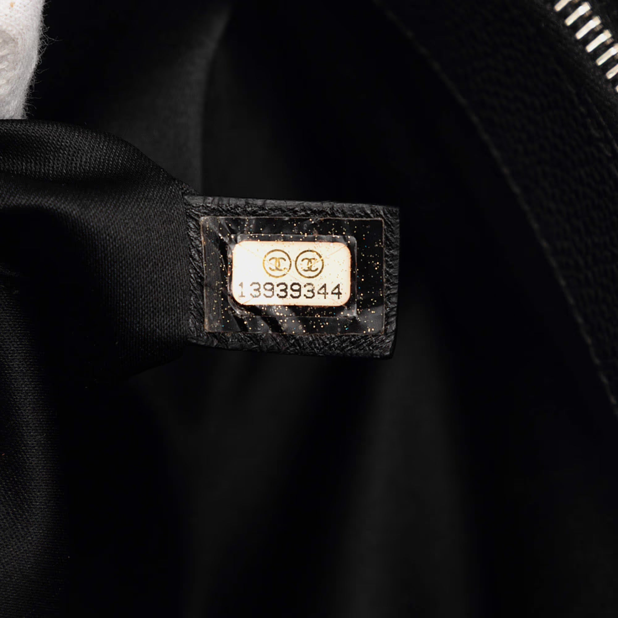Chanel Black Caviar Grand Shopping Tote