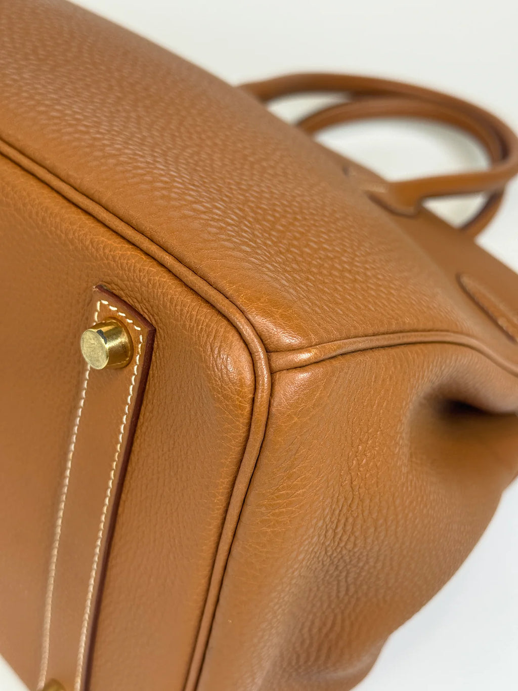 HERMÈS BIRKIN 35 IN GOLD TOGO LEATHER WITH GOLD HARDWARE