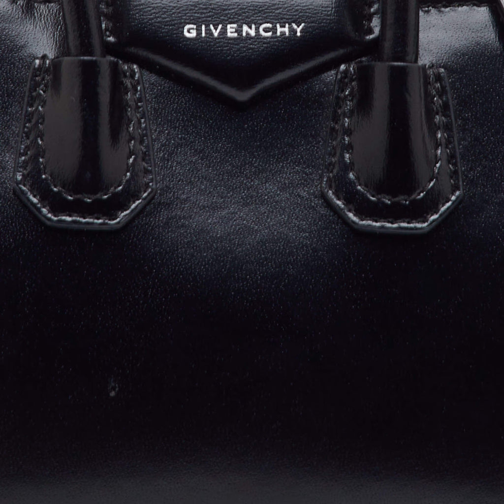 Givenchy Antigona Micro Black Leather Crossbody Bag