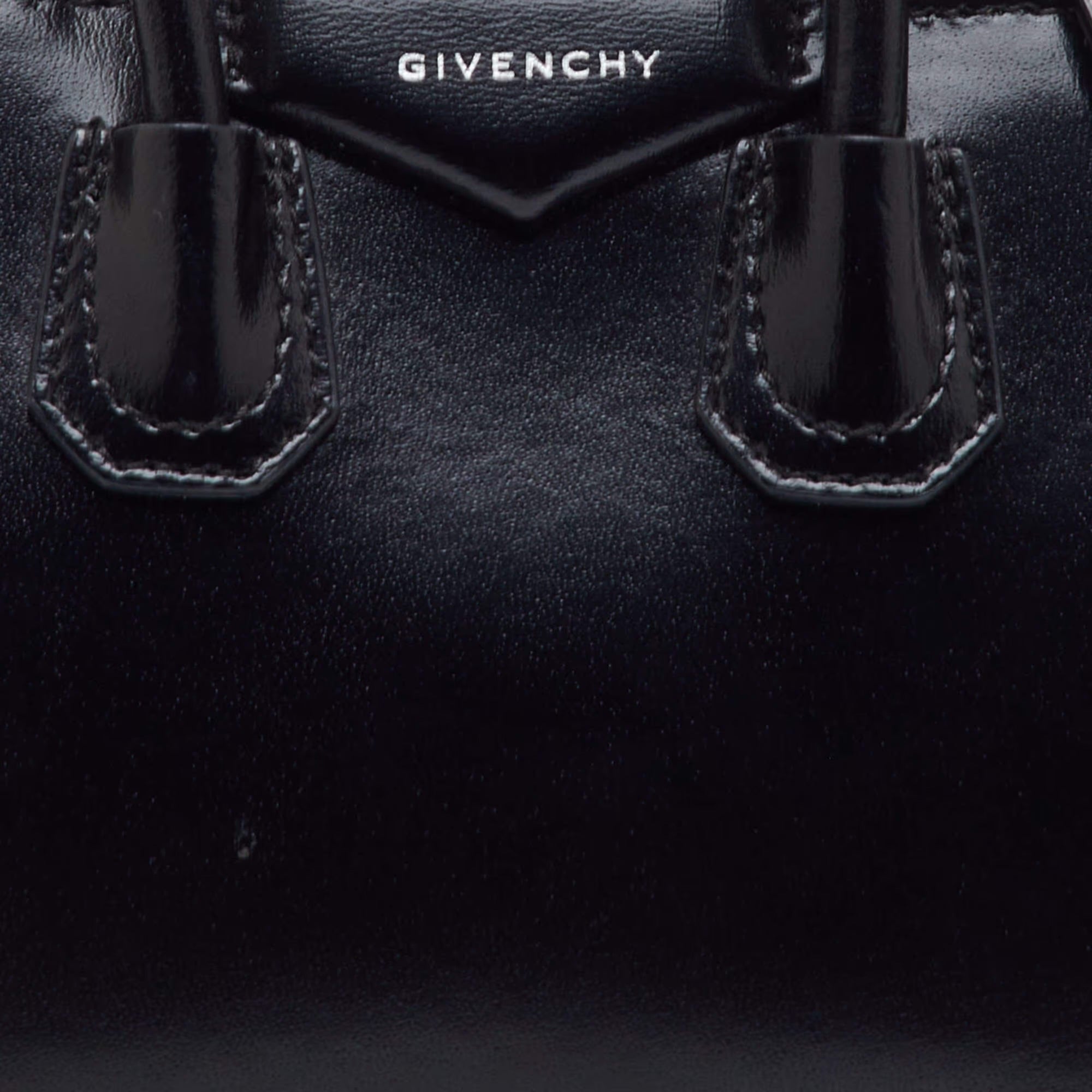 Givenchy Antigona Micro Black Leather Crossbody Bag