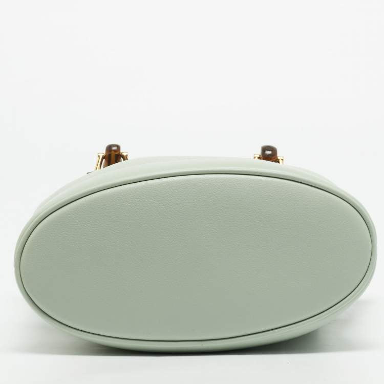Gucci Diana Small Mint Green Leather Tote