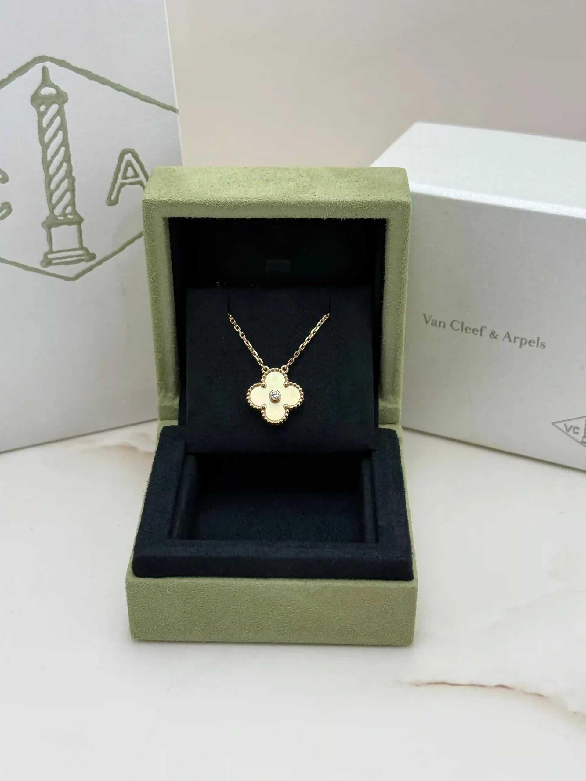 Van Cleef And Arpels Alhambra Limited Edition Necklace