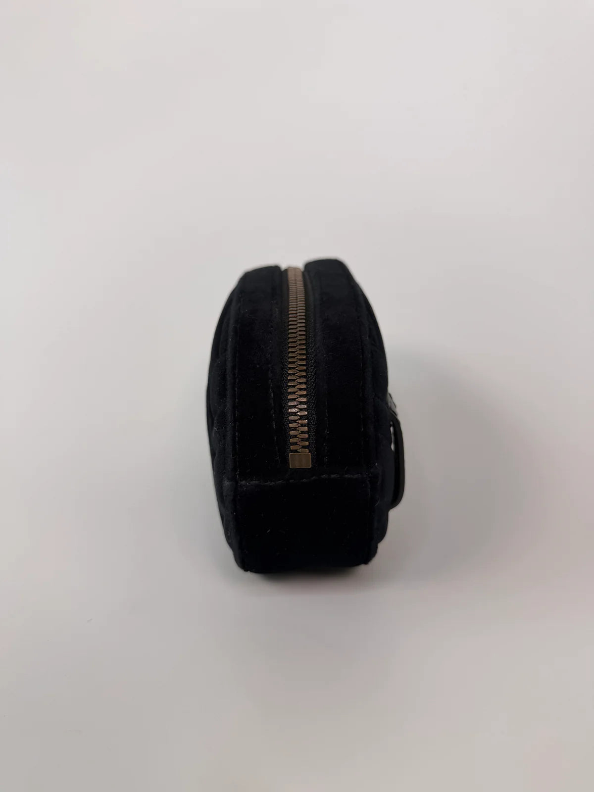 GUCCI GG BLACK VELVET MARMONT BELT BAG
