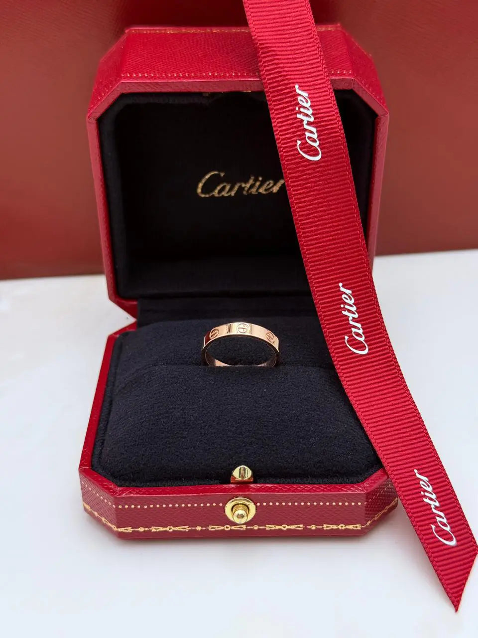 Cartier Love Wedding Band Ring Size 53