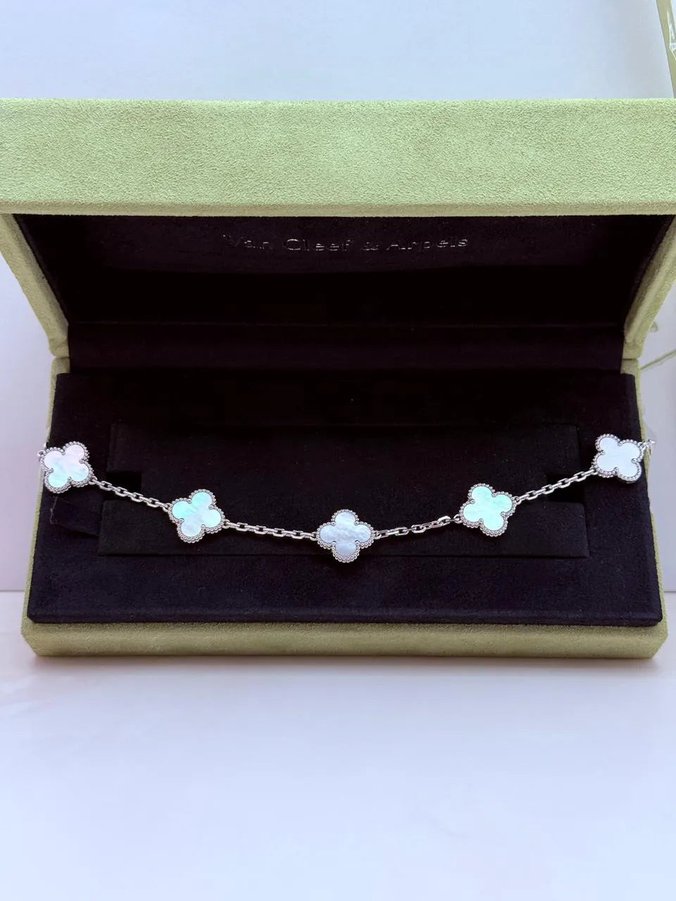Van Cleef And Arpels Vintage Alhambra Bracelet 5 Motifs