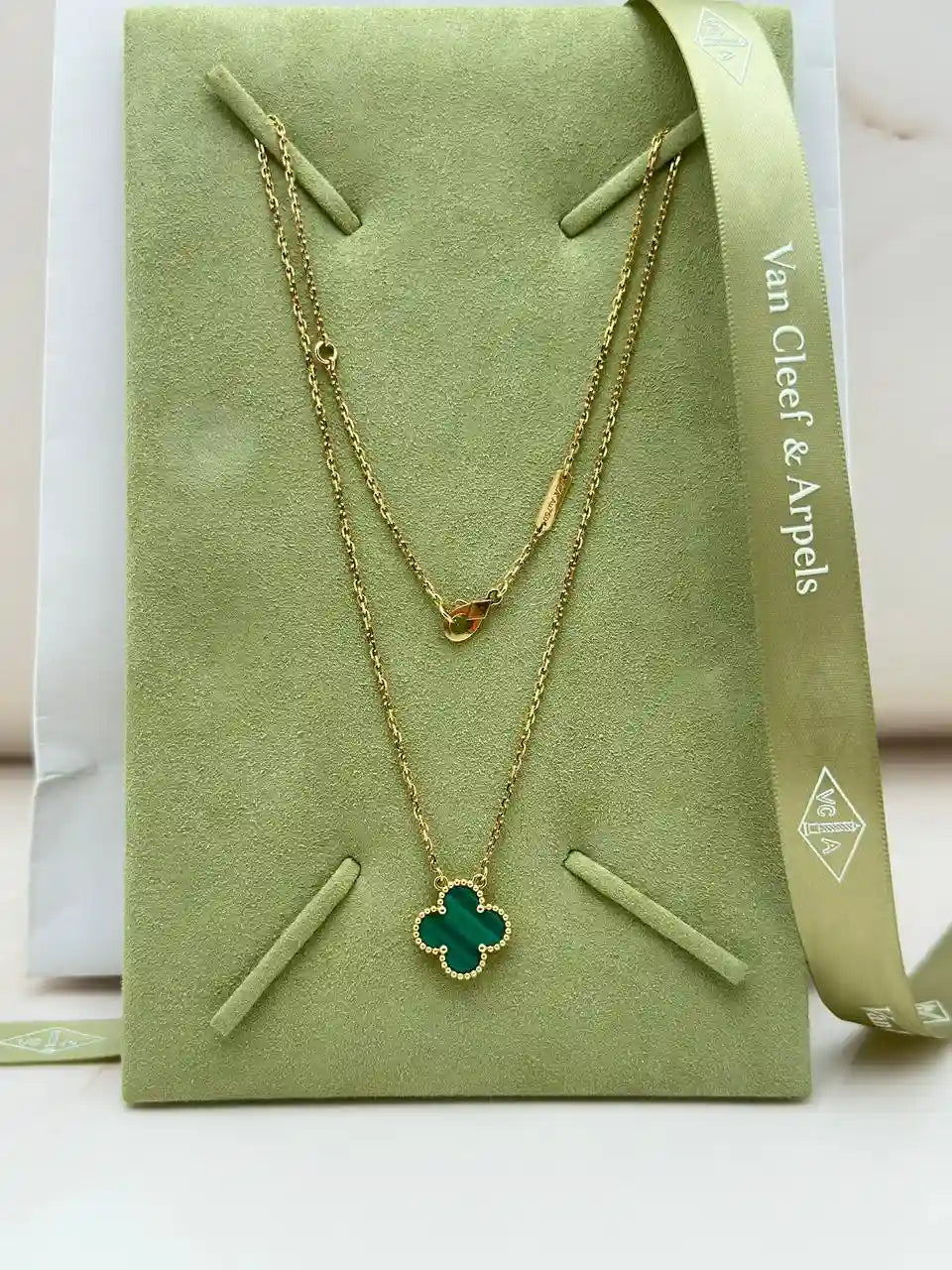 Van Cleef And Arpels Vintage Alhambra Necklace VCARO9VA00
