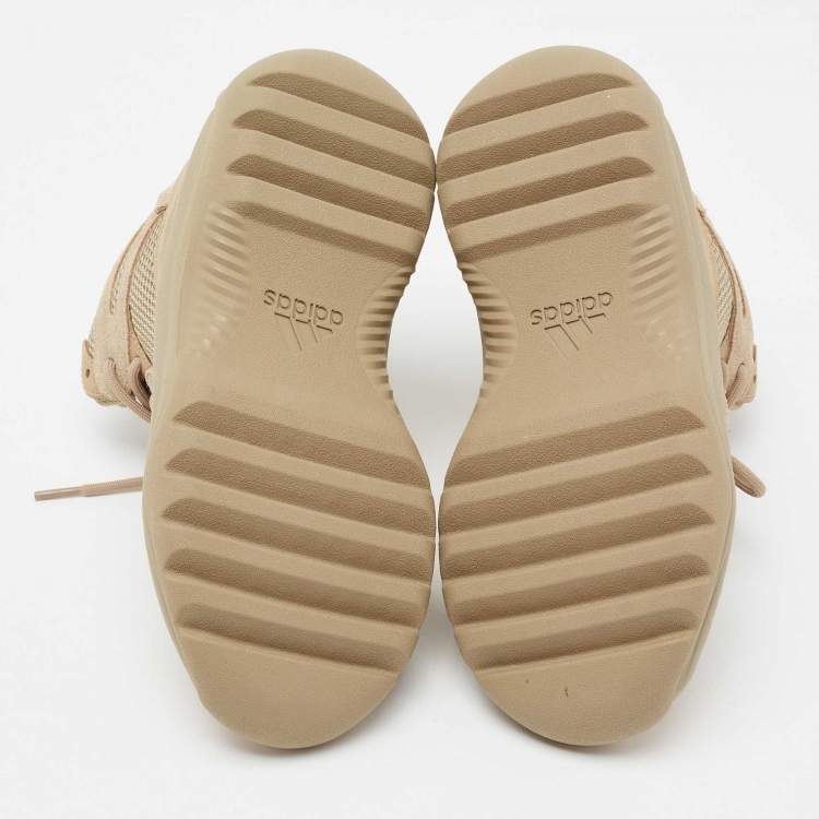 Yeezy x Adidas Brown Suede and Mesh DSRT BT Desert Boots Size 38 2/3