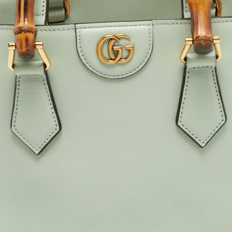 Gucci Diana Small Mint Green Leather Tote