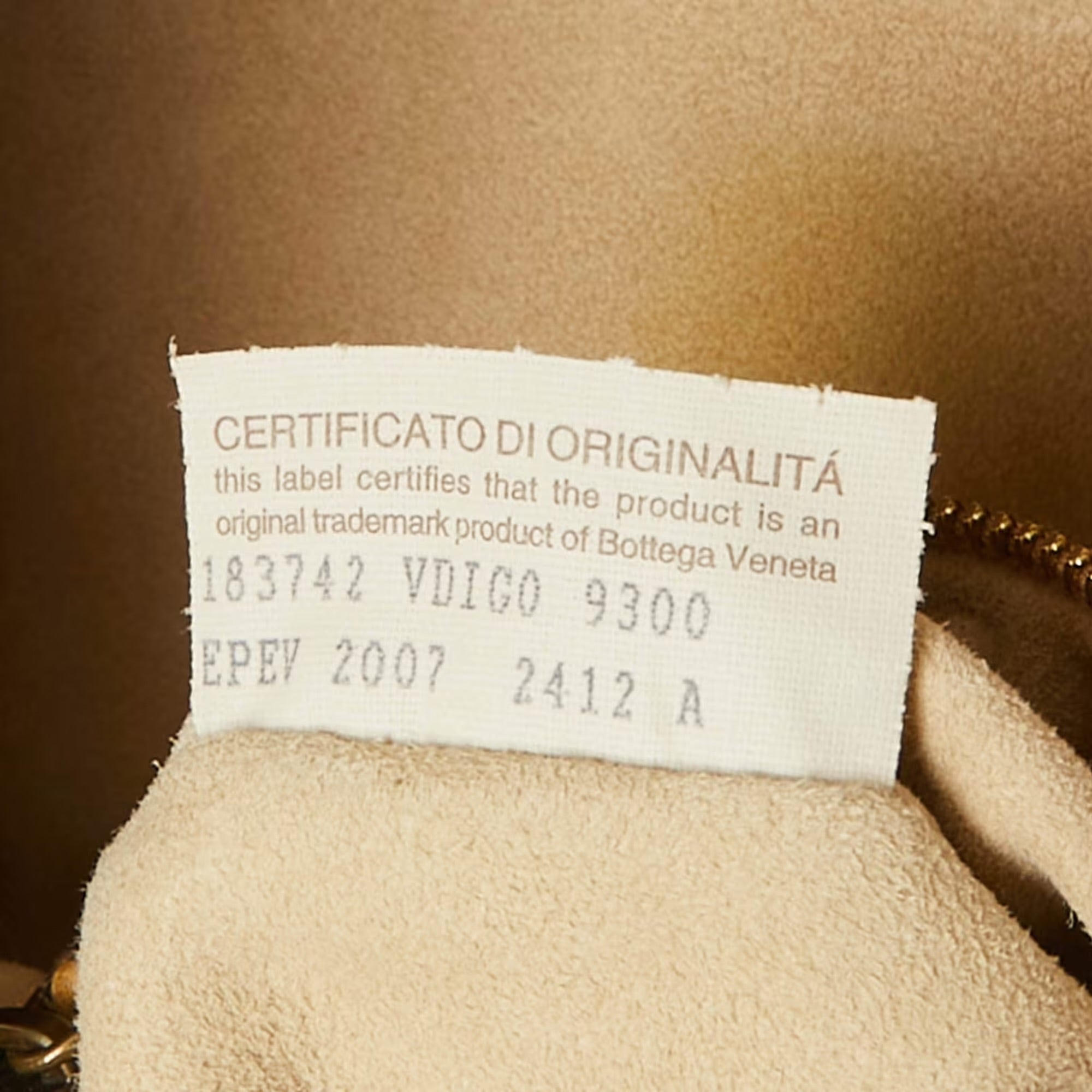 Bottega Veneta Tan Ostrich Leather Hobos