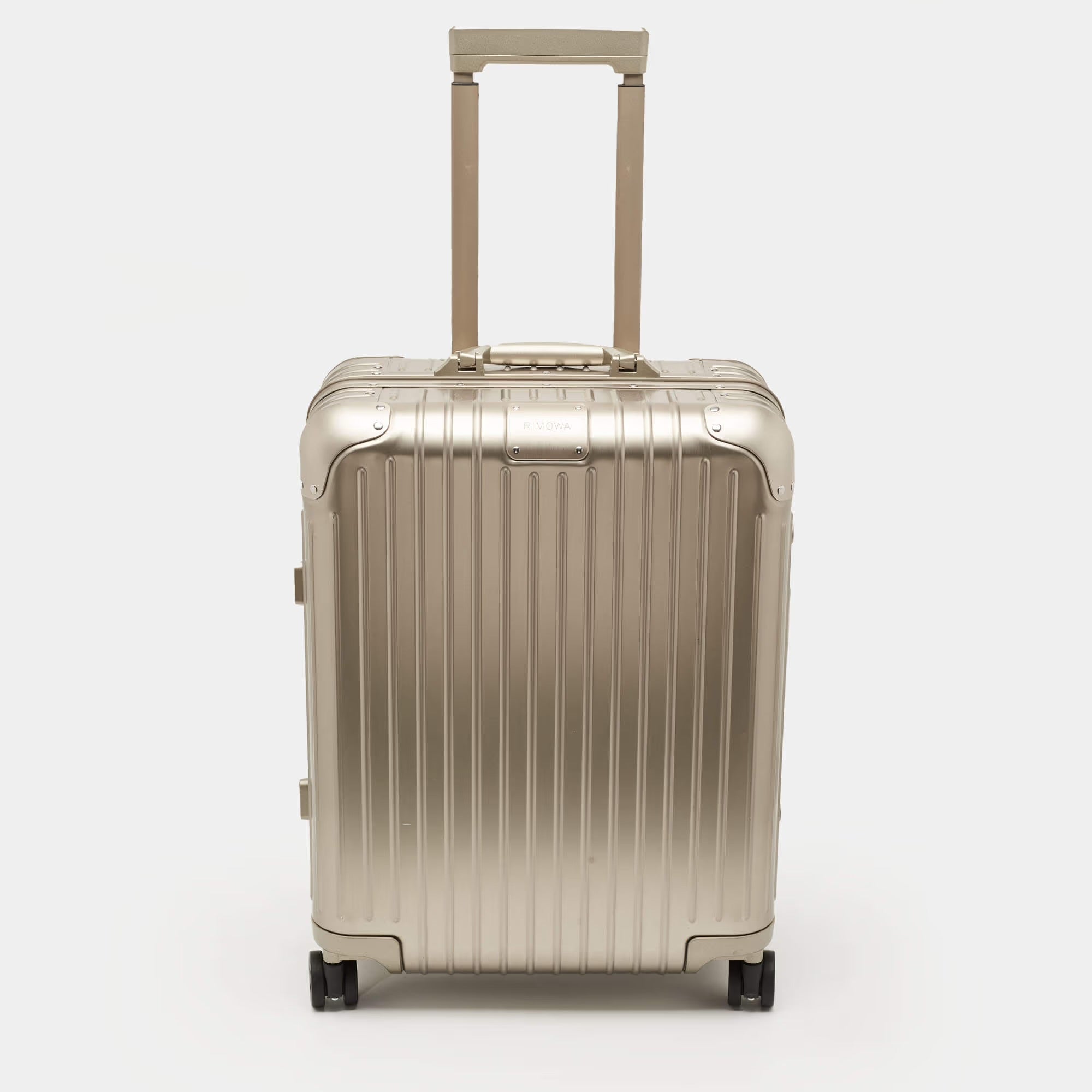 Rimowa Original Cabin Plus Titanium Aluminium Suitcase