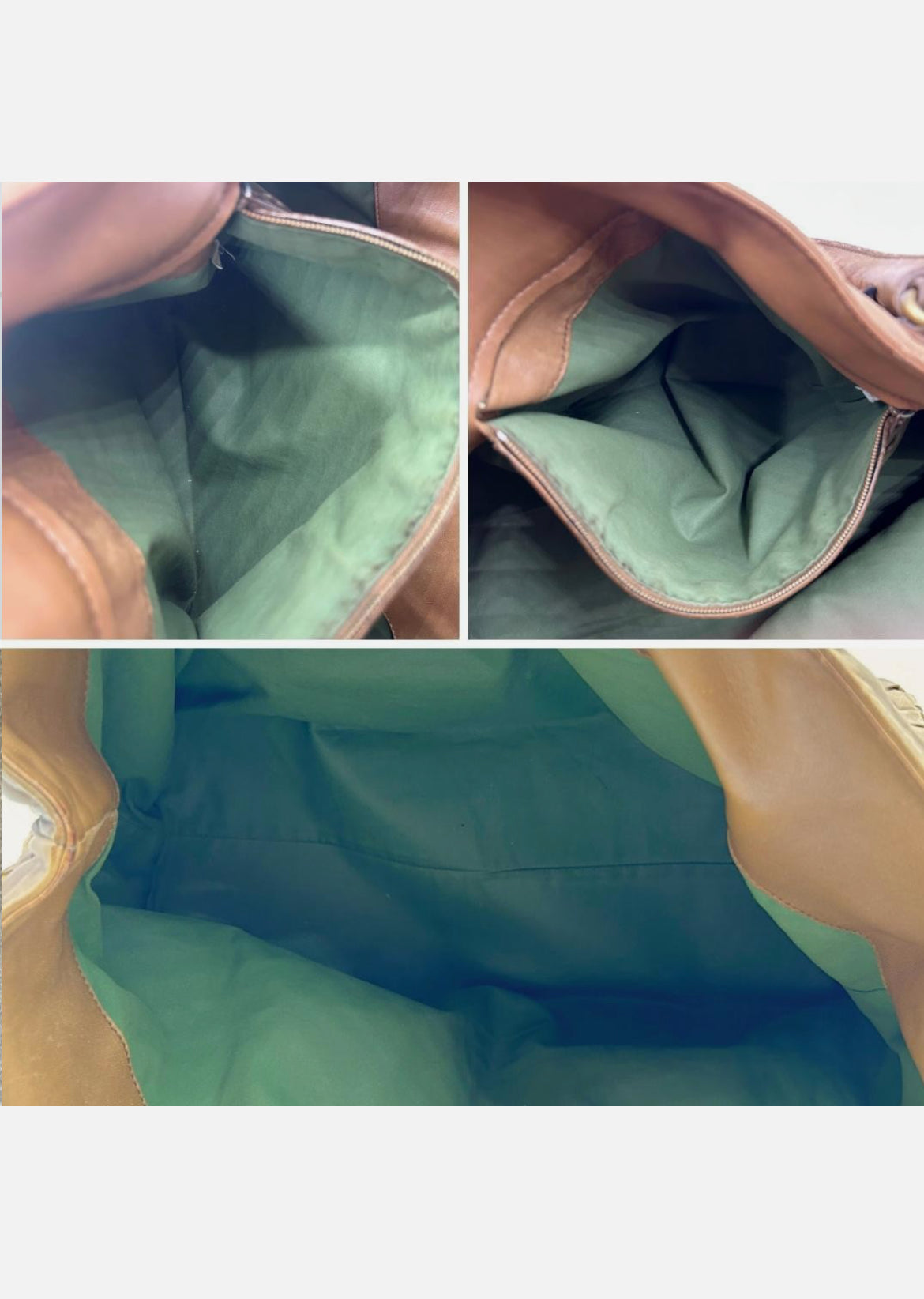 Bottega Veneta Intrecciato Leather Tote Bag Brown