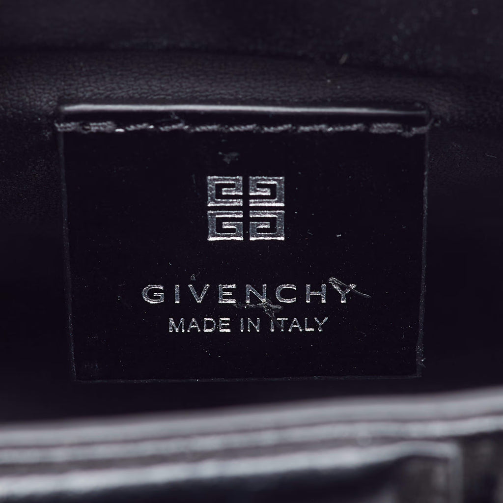 Givenchy Antigona Micro Black Leather Crossbody Bag