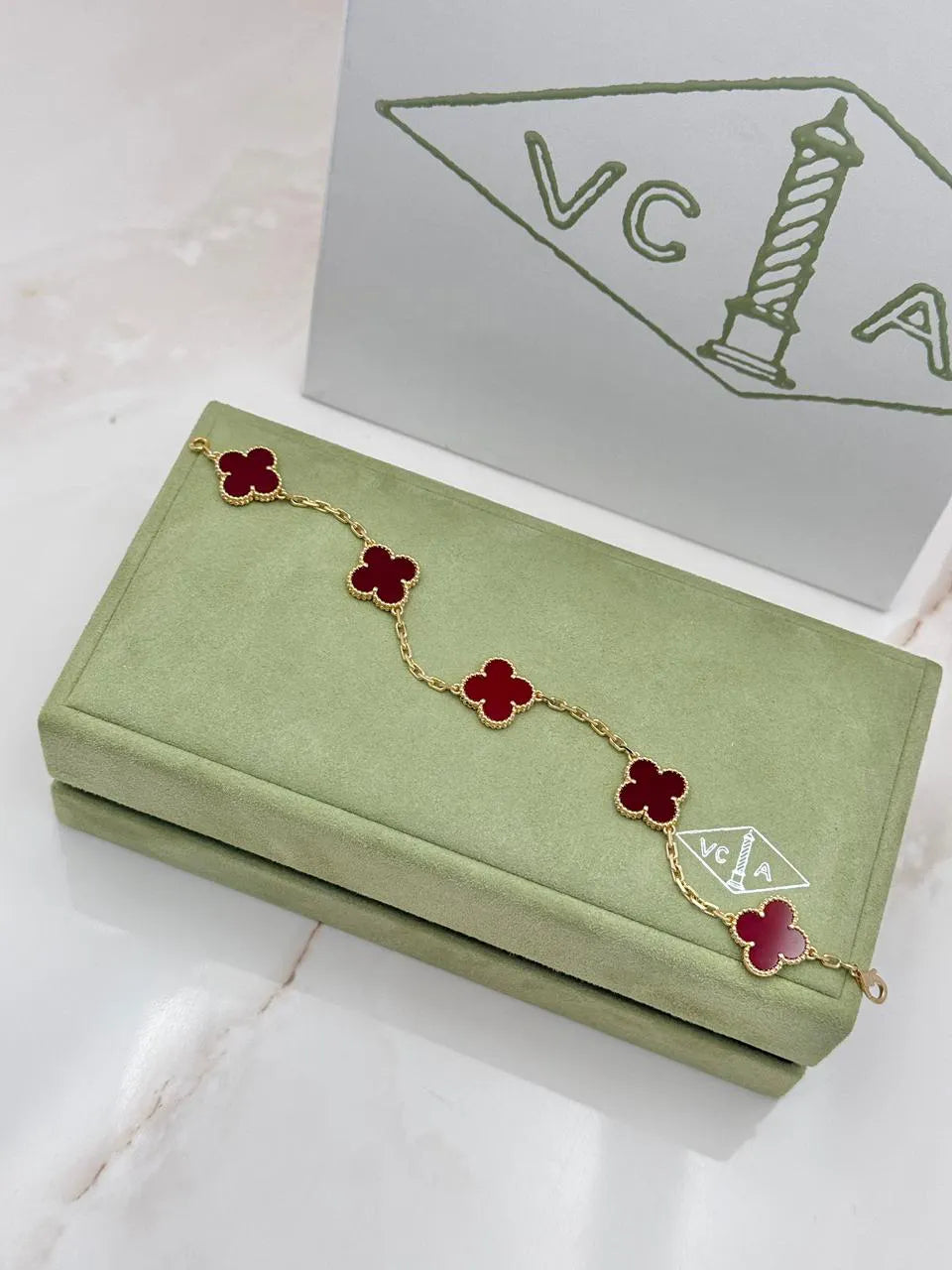 Van Cleef And Arpels Vintage Alhambra Bracelet VCARD35500