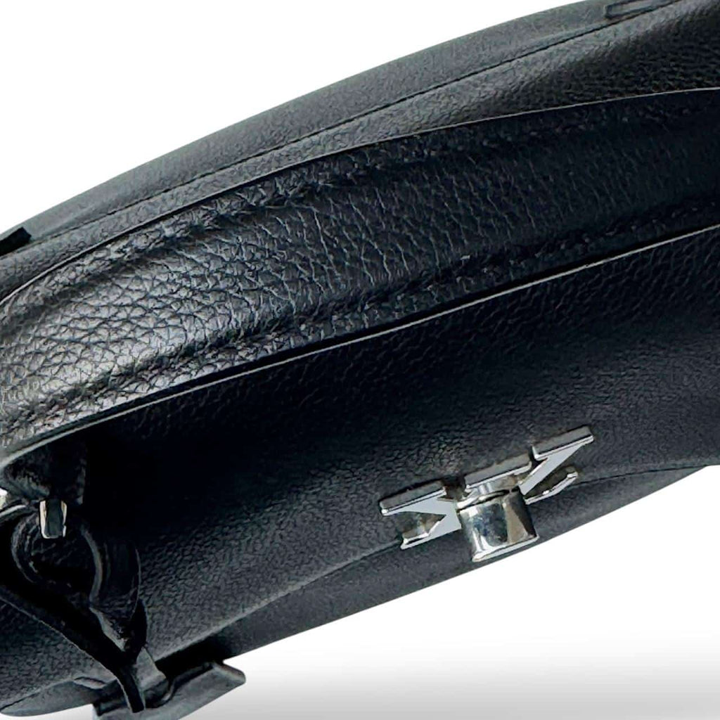 Louis Vuitton Black Leather LockMe Ever BB Bag