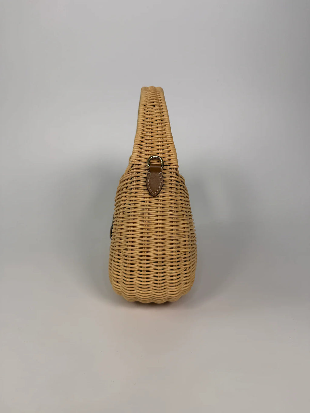 MIU MIU MINI WICKER WANDER BAG