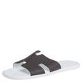 Hermes Brown Leather Izmir Sandals Size 45