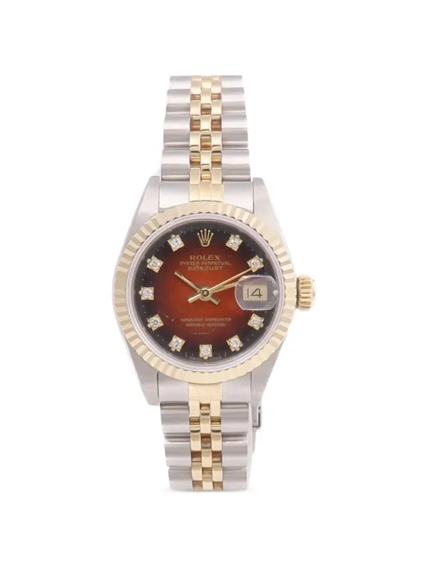 Rolex 1990 Datejust diamond 26mm watch