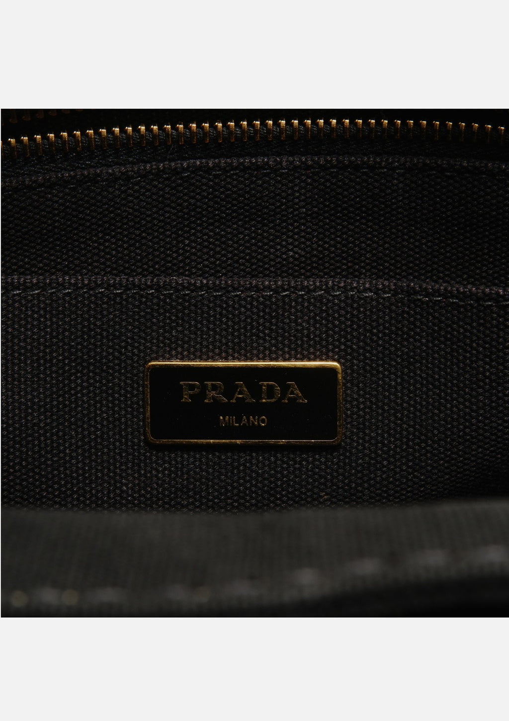 PRADA Canapa SS 2WAY Handbag black