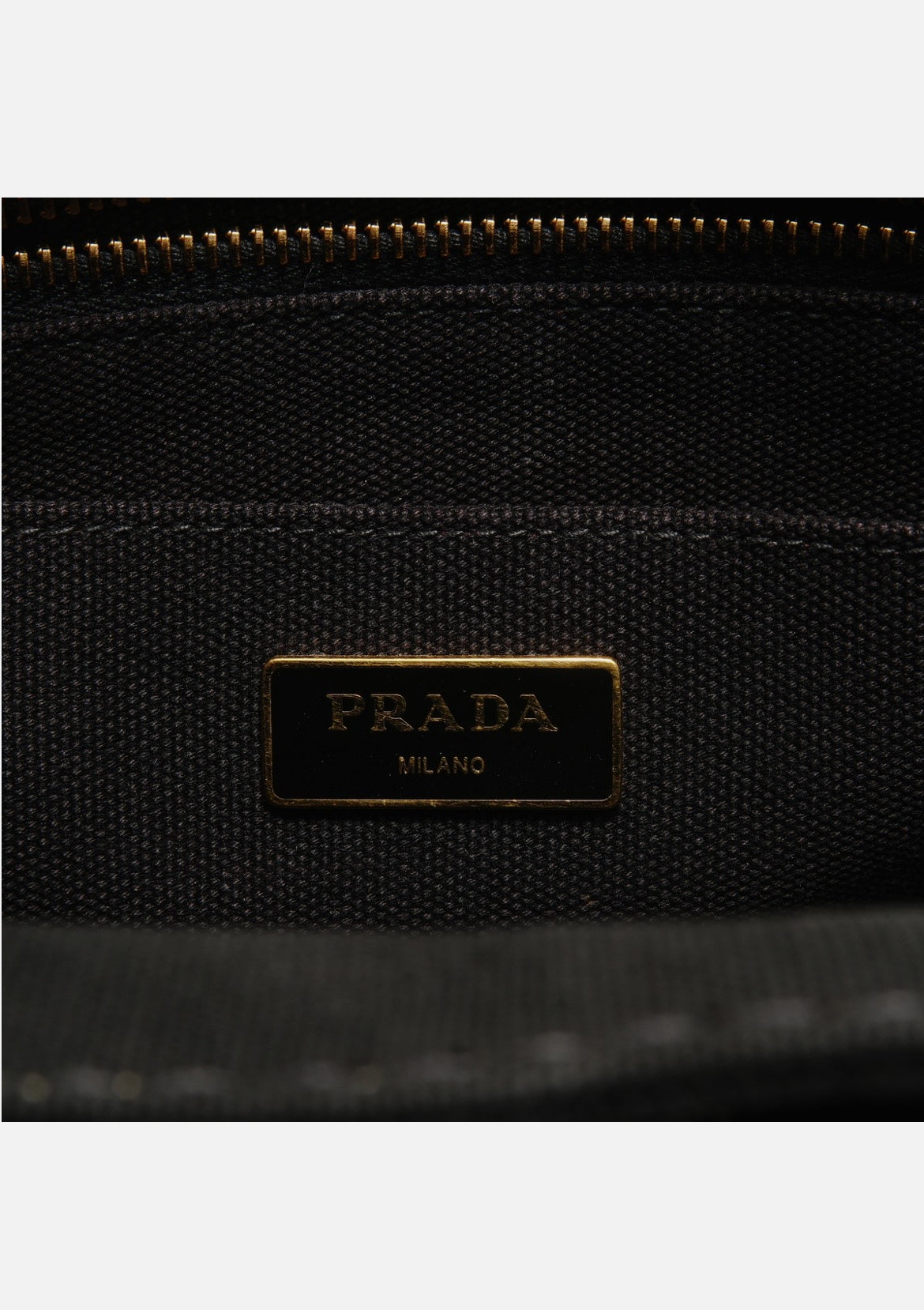 PRADA Canapa SS 2WAY Handbag black