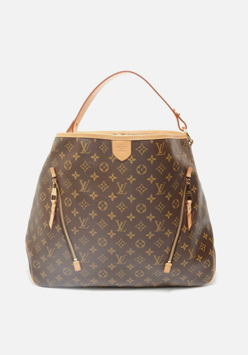 LOUIS VUITTON 2010 Monogram Delightful GM Shoulder Bag Brown