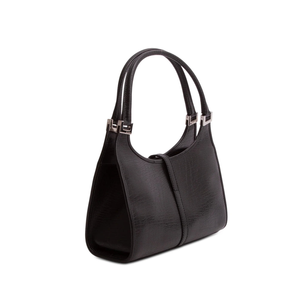 Gucci Black Calfskin Jackie Bardot