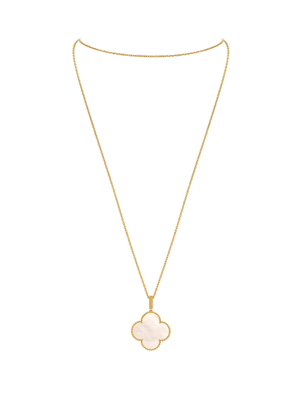 Van Cleef And Arpels Magic Alhambra Long Necklace VCARO49L00