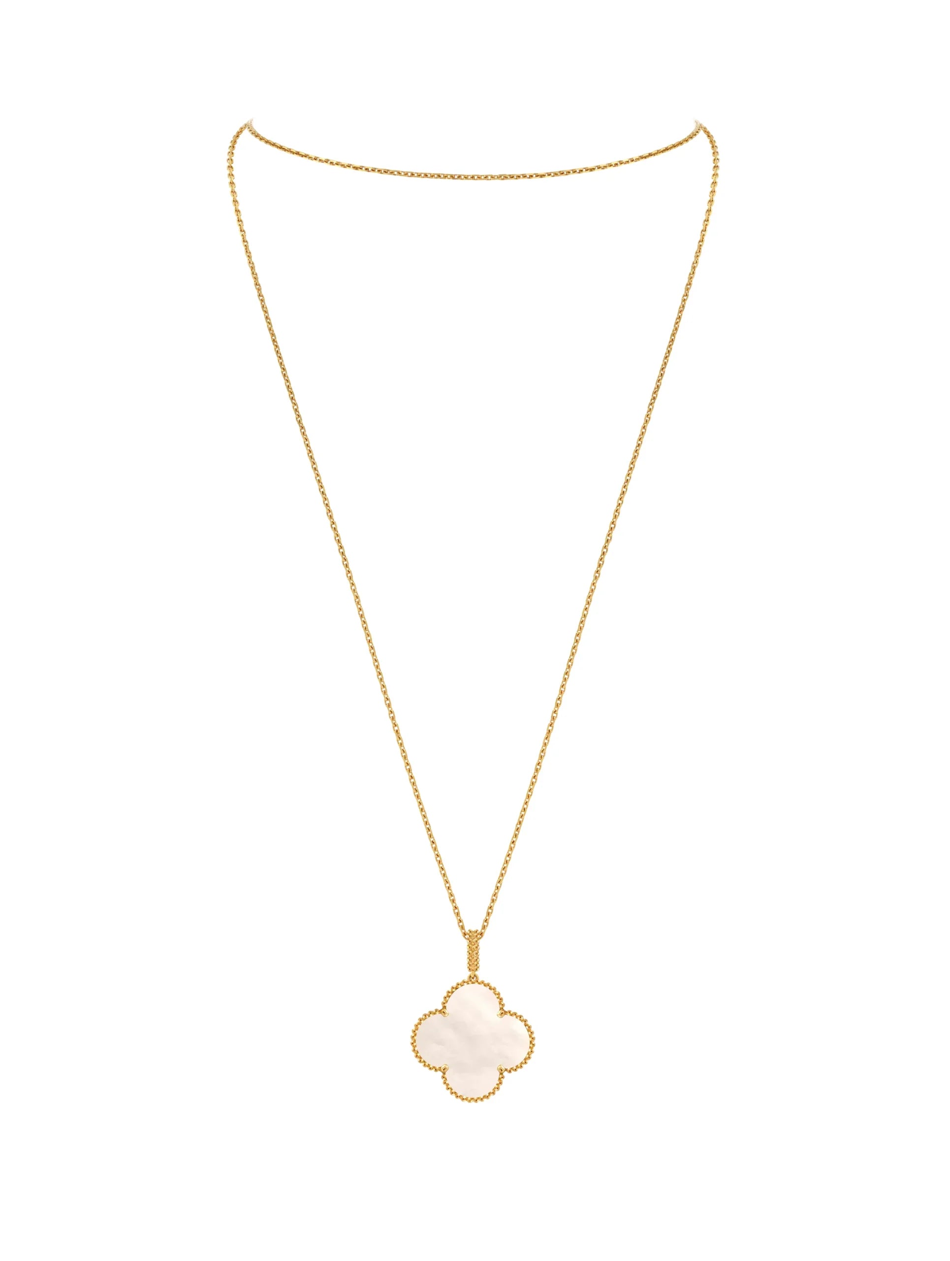Van Cleef And Arpels Magic Alhambra Long Necklace VCARO49L00