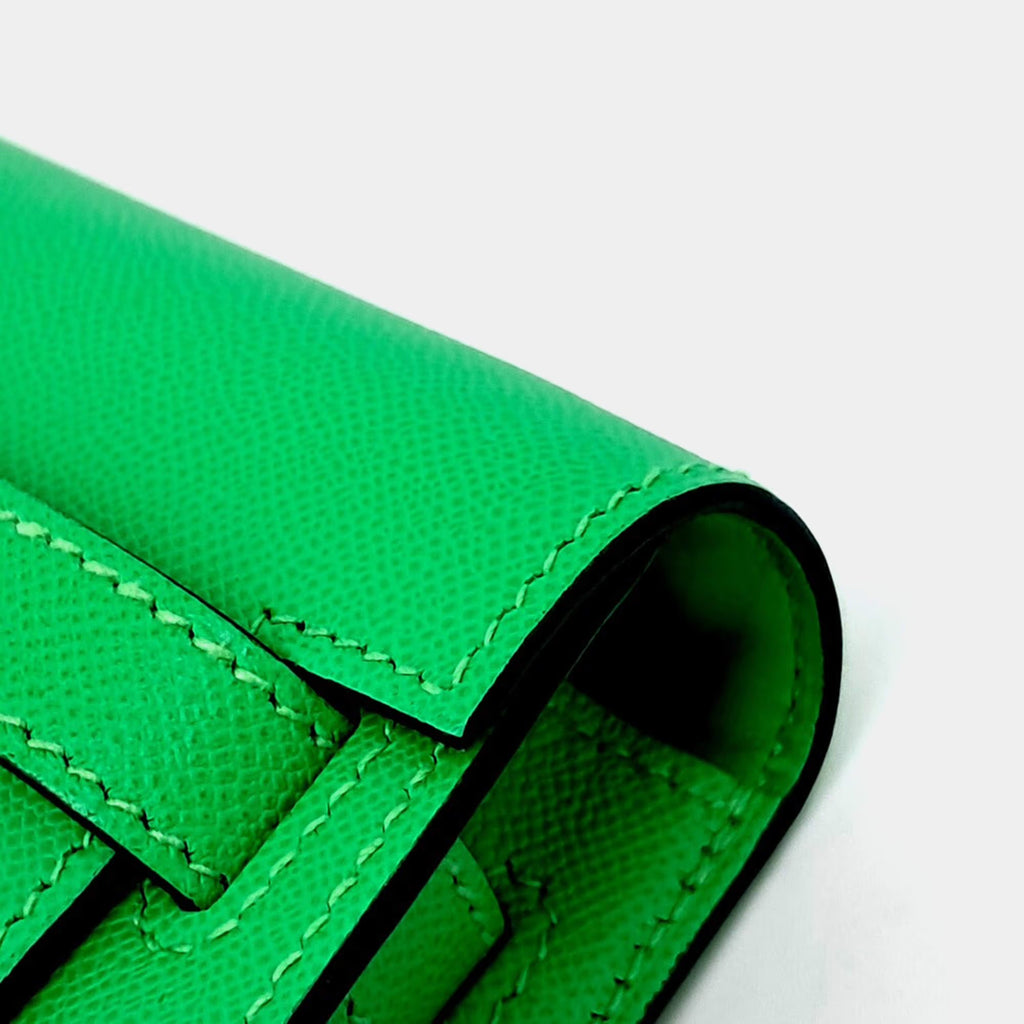 Hermes Leather Vert Cosmics Kelly Elan (B)