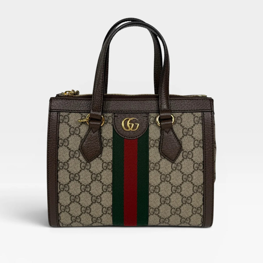 GUCCI GG OPHIDIA SMALL TOTE BAG