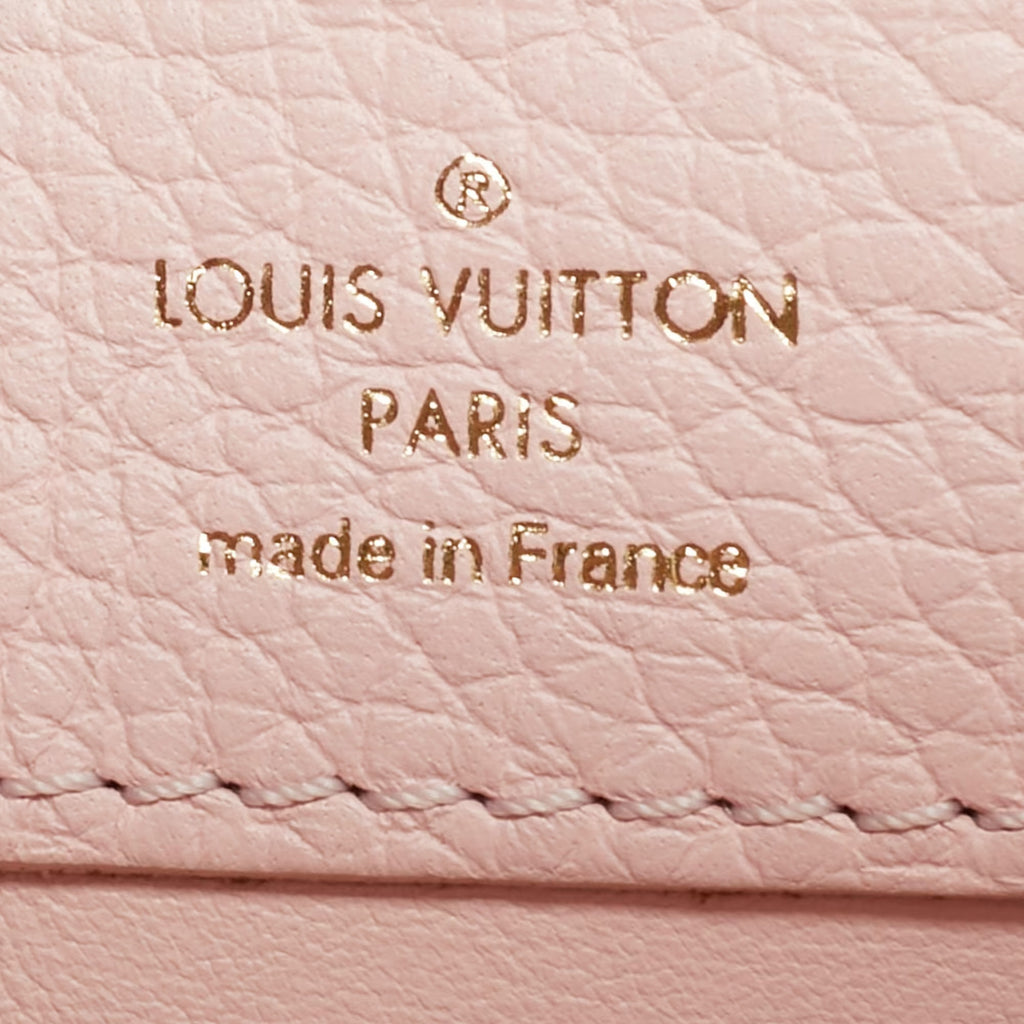 Louis Vuitton Capucines Mini Pink Taurillon Leather Top Handle Bag