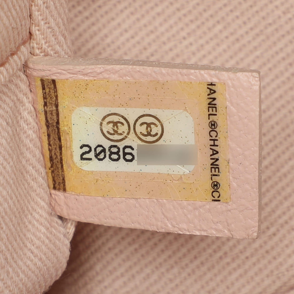 Chanel Deauville Medium Pink Canvas Tote