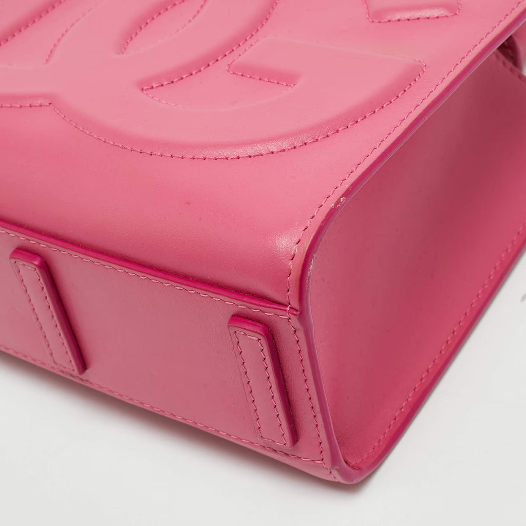 Dolce & Gabbana DG Daily Mini Pink Leather Tote