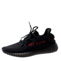 Adidas Yeezy Boost 350 V2 Black Red Sneakers Size EU 36 2/3 US 4.5