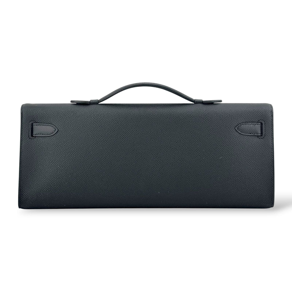 Hermes Kelly Cut Black Epsom GHW