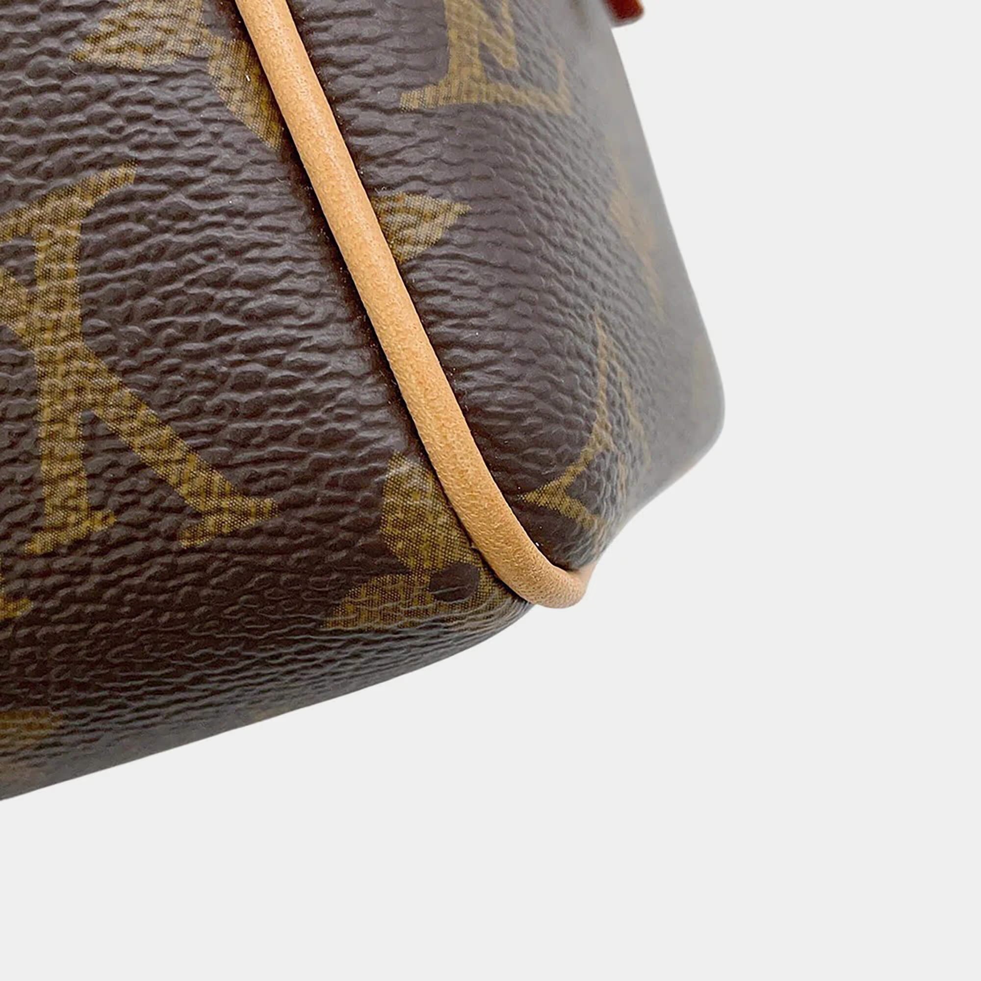 Louis Vuitton Speedy Bandouliere Brown Monogram Size 20