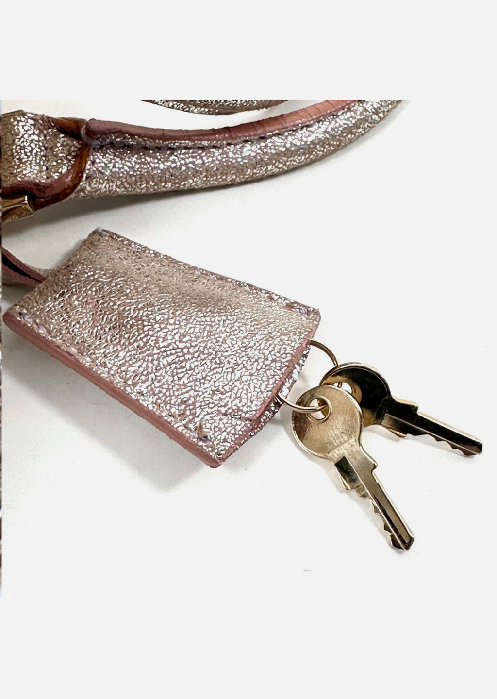 FENDI Mini Boston Bag Zucchino Canvas Leather Pink Beige Silver Purse