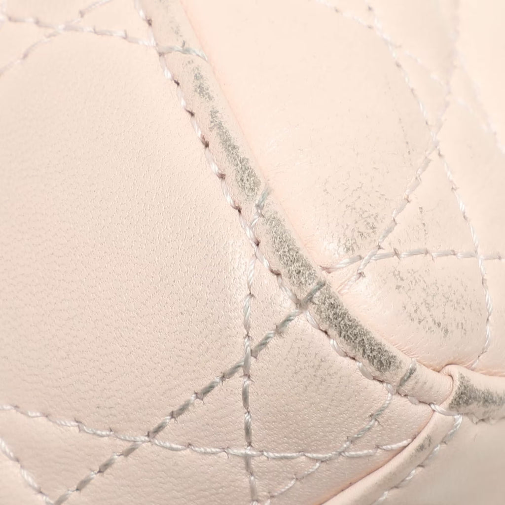 Dior Beige Cannage Leather Small Lady Dior My ABCDior Tote