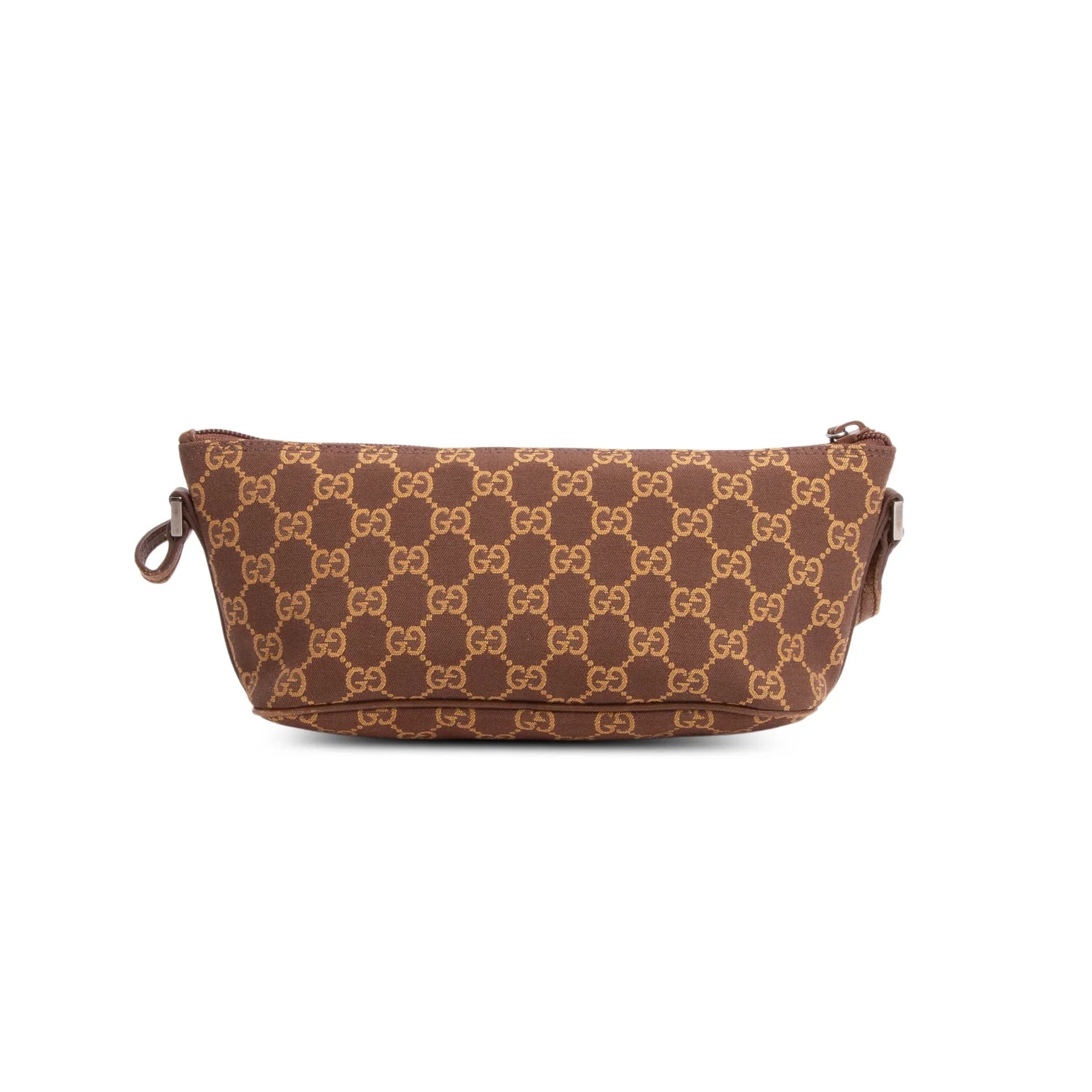 Gucci Brown GG Canvas Boat Pochette
