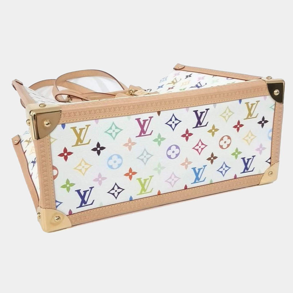 Louis Vuitton Multicolor PVC X Takashi Mukarami Multi On The Go Mm