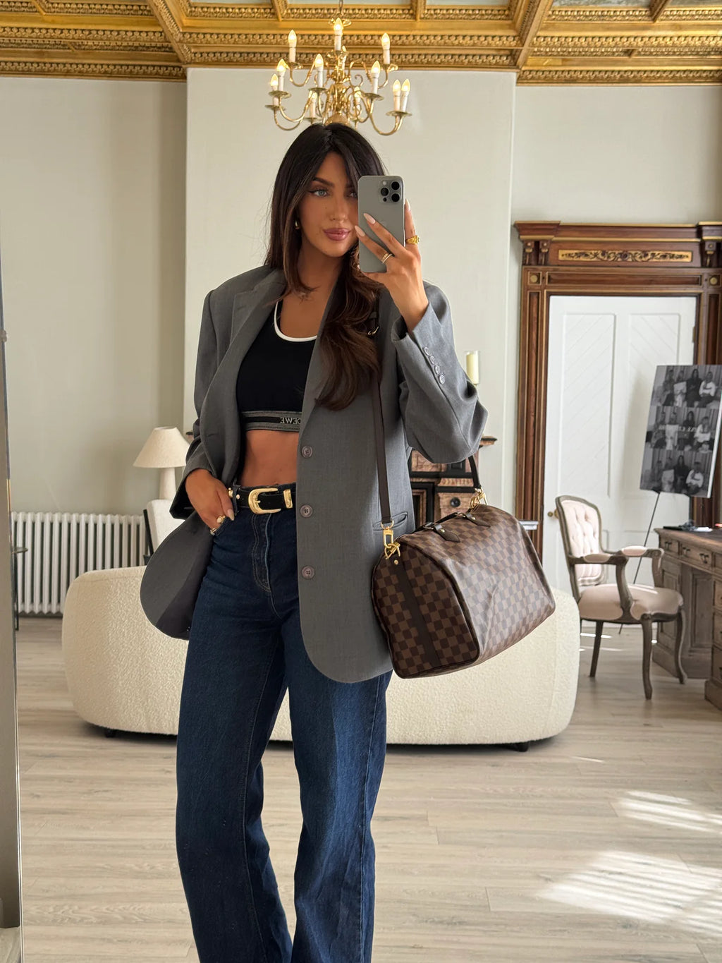 LOUIS VUITTON SPEEDY BANDOULIÈRE 35 BAG