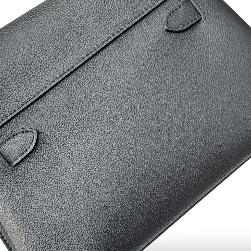 Louis Vuitton Black Leather LockMe Ever BB Bag