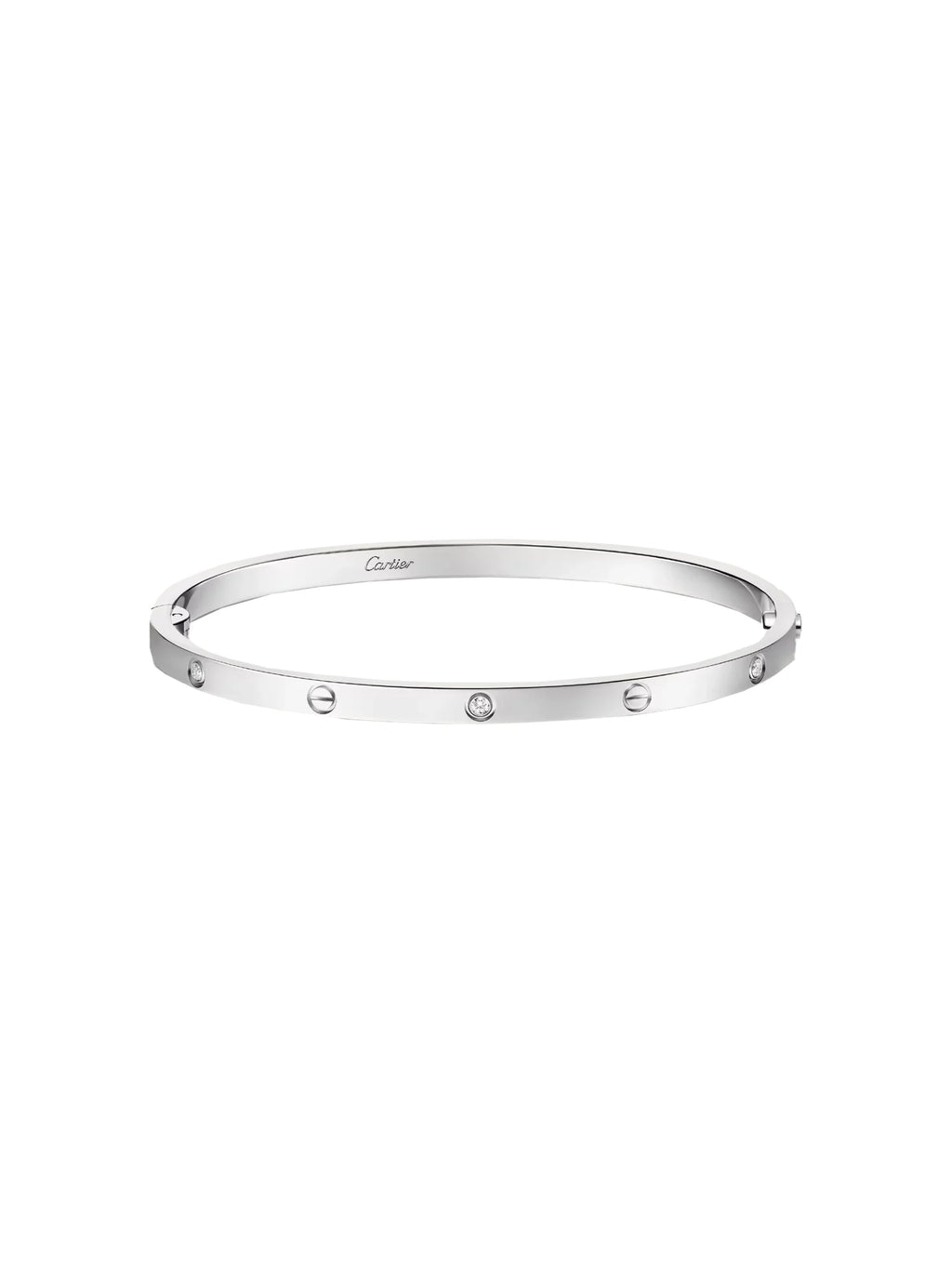 Cartier Love 6 Diamonds Bracelet Size 17